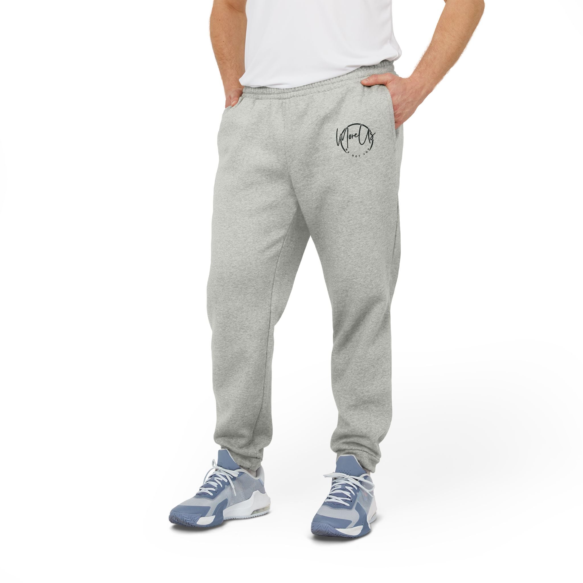 Adidas-Themed Unisex Joggers – Athletic Fit & Streetwear Style