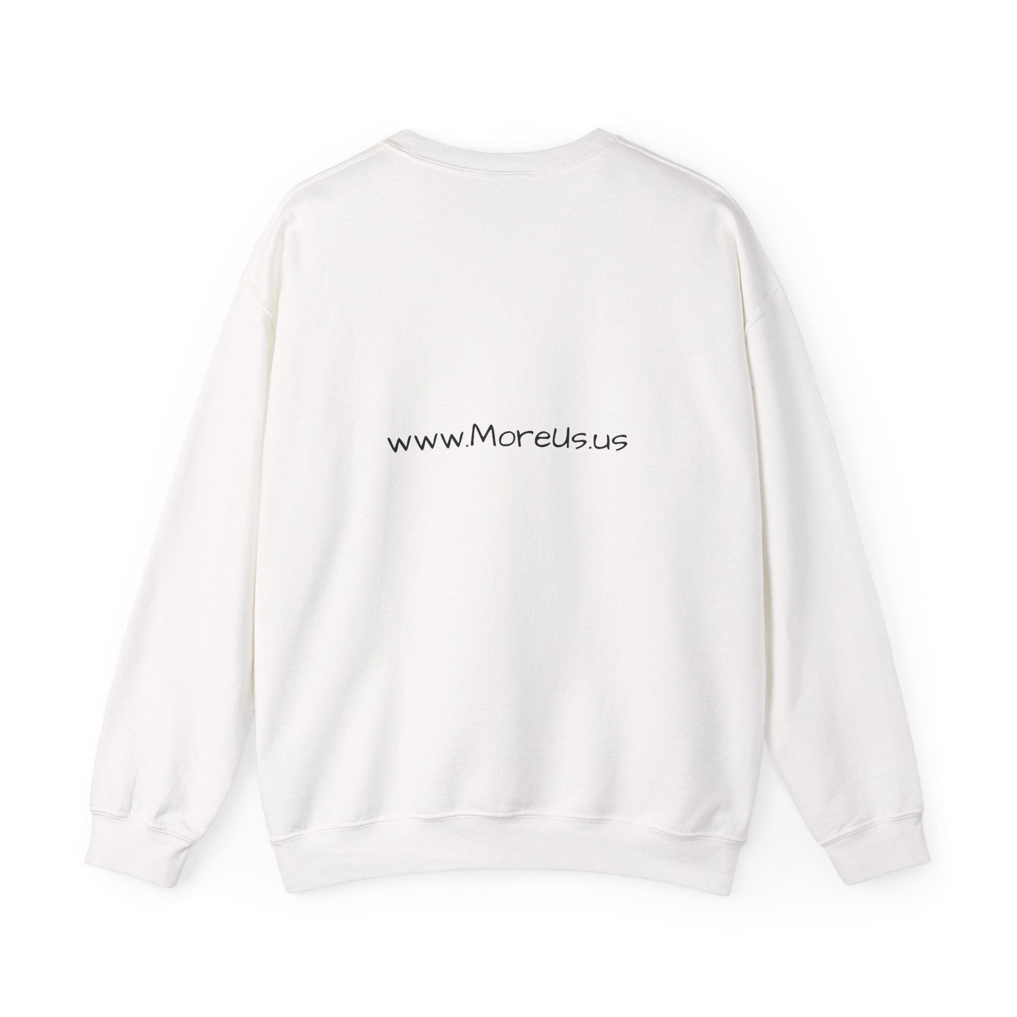 Cozy “More Us” Unisex Crewneck Sweatshirt – Inspirational Gift for Friends, Motivational Hoodie Alternative, Soft Everyday Comfort
