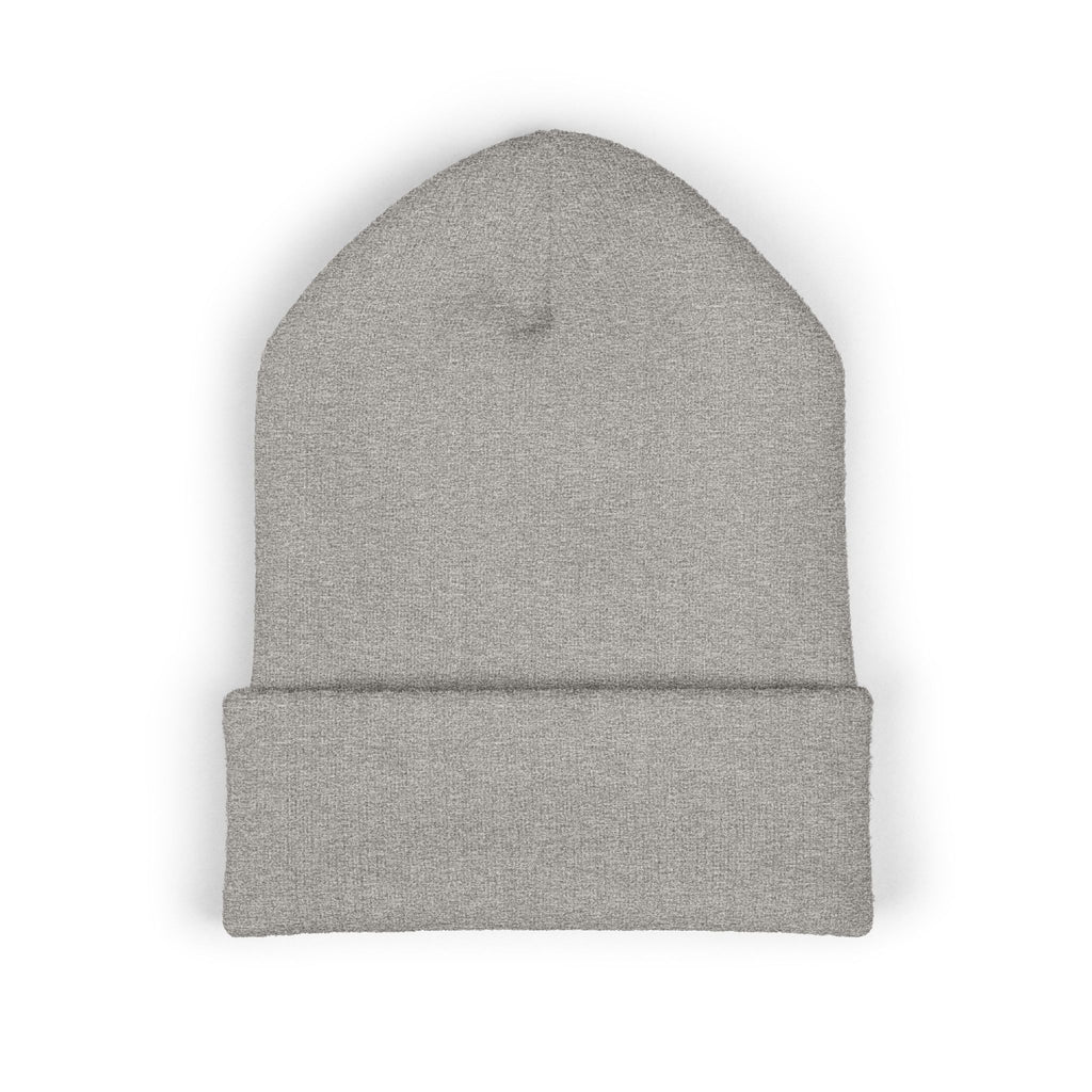 Embroidered Classic Cuffed Beanie - "More Us, We Got You"