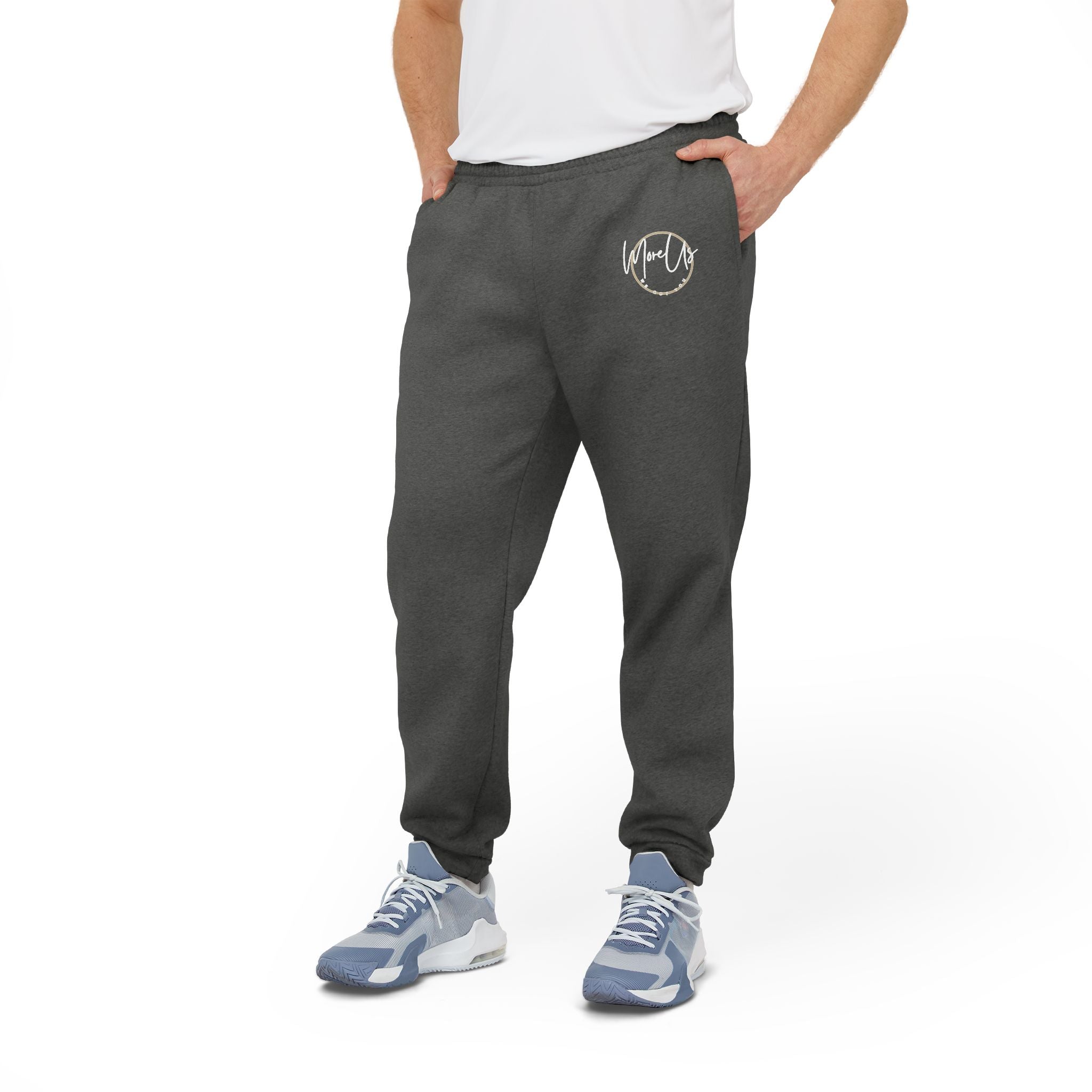 Adidas-Themed Unisex Joggers – Athletic Fit & Streetwear Style