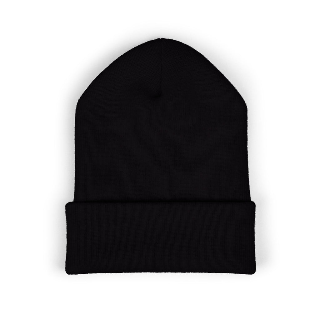Embroidered Classic Cuffed Beanie - "More Us, We Got You"