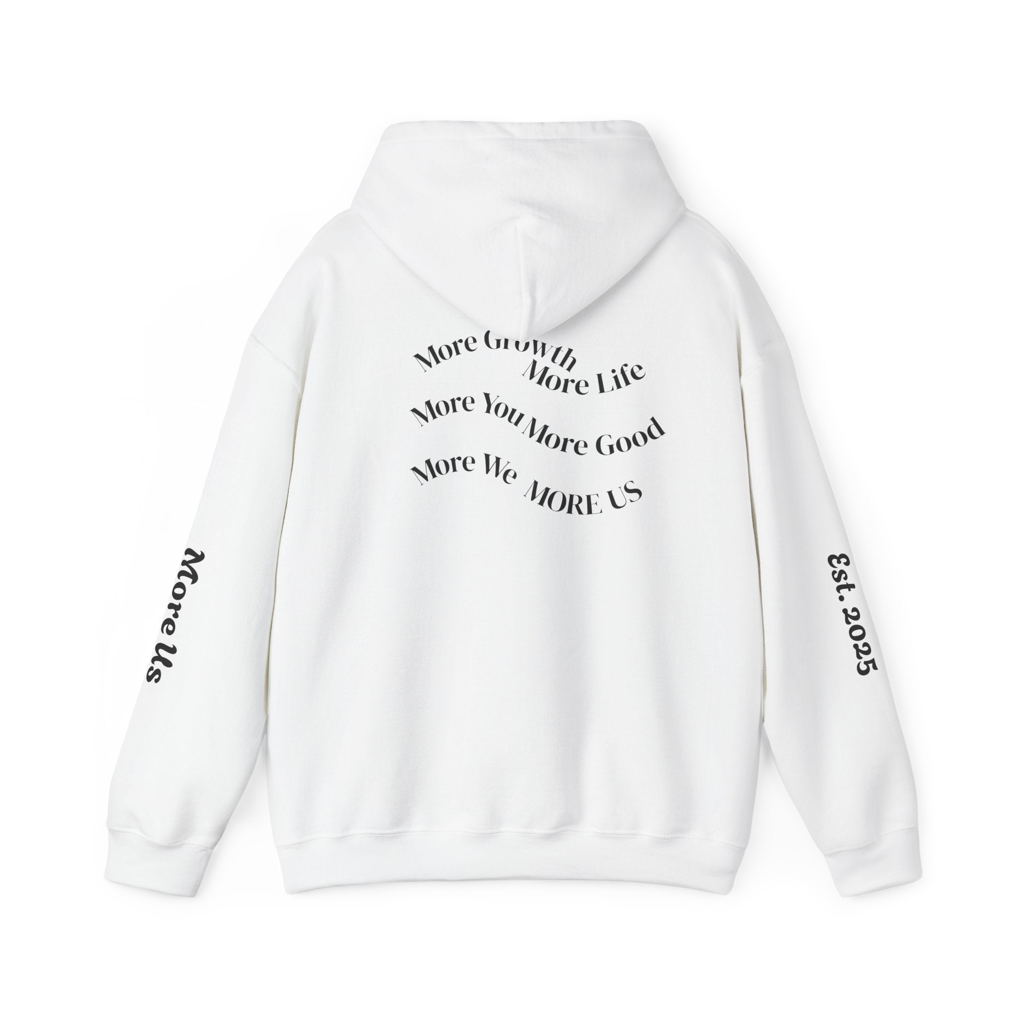 Cozy " More Us" Hoodie Sweatshirt for Community Lovers, Inspirational Gift for Friends, Unisex Hooded Sweater, Modern Casual Wear, Perfect [...]