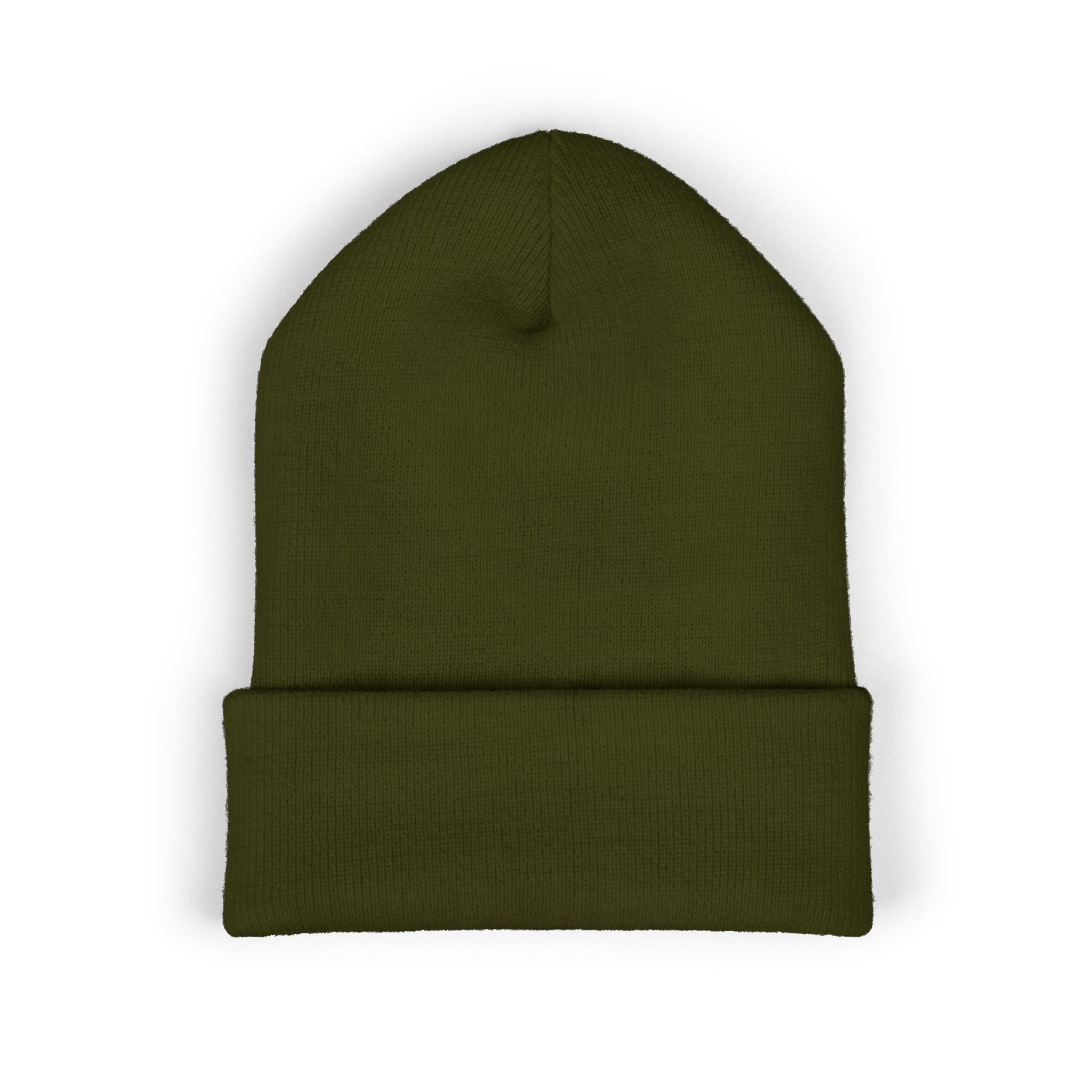 Embroidered Classic Cuffed Beanie - "More Us, We Got You"