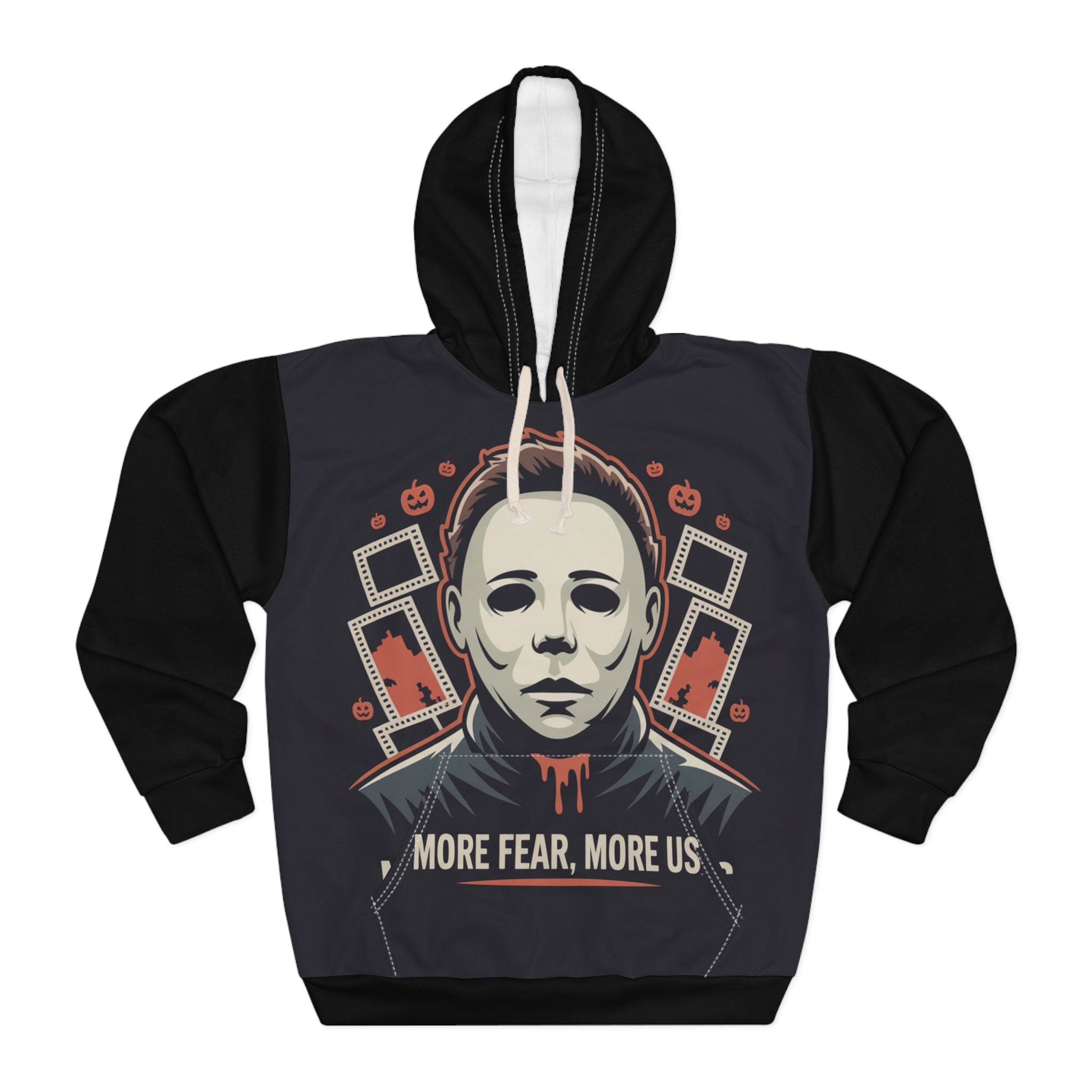Michael Myers Halloween Themed Unisex Pullover Hoodie with Scary Design